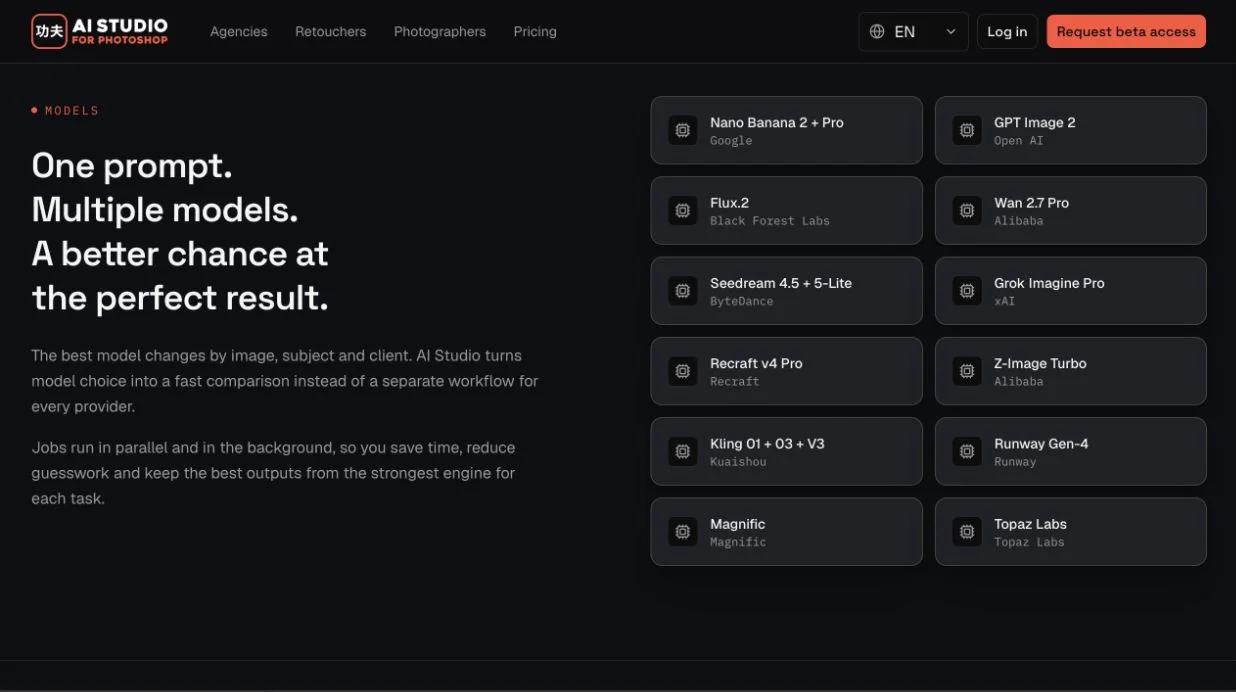 AI Studio for Photoshop, view 2
